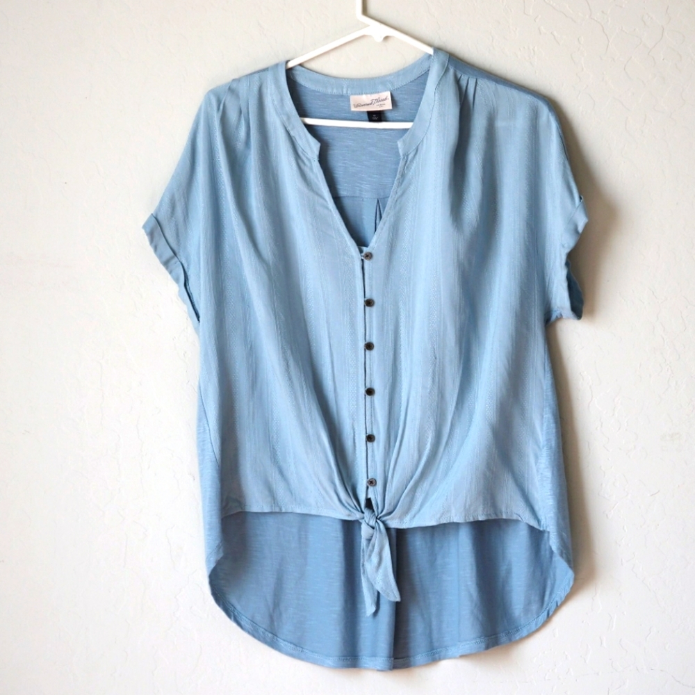 Universal Thread Crop Tunic Shirt